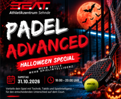 Halloween Padel Advanced Workshop