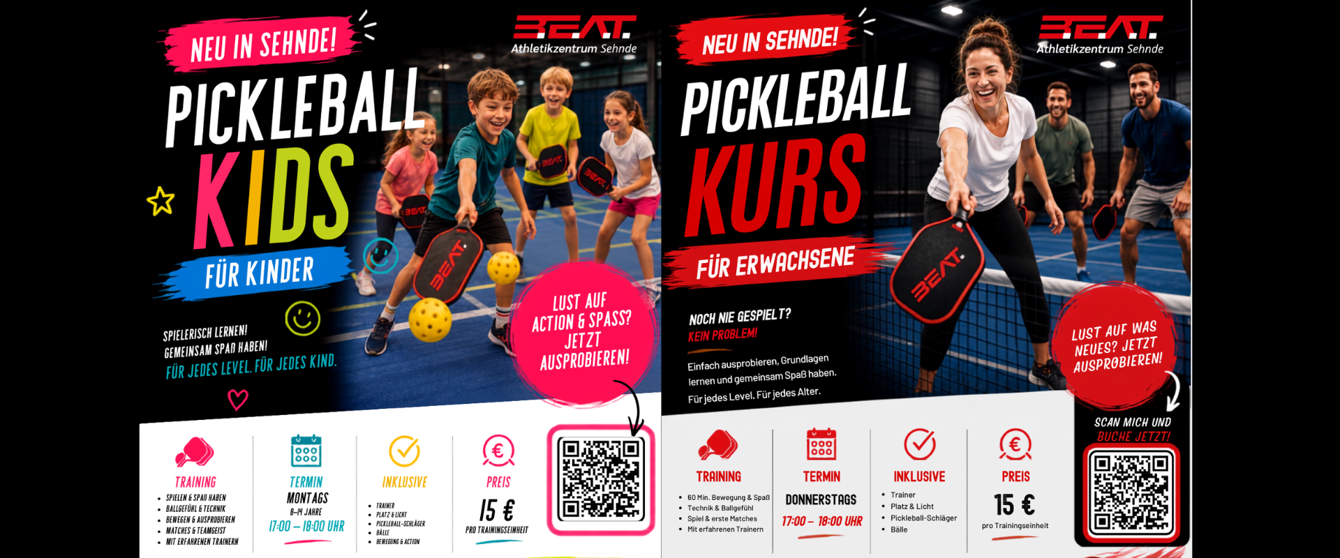 Pickleball in Sehnde | Indoor Platz & Kurse | B.E.A.T.